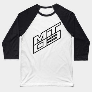 MT03 Block Design Baseball T-Shirt